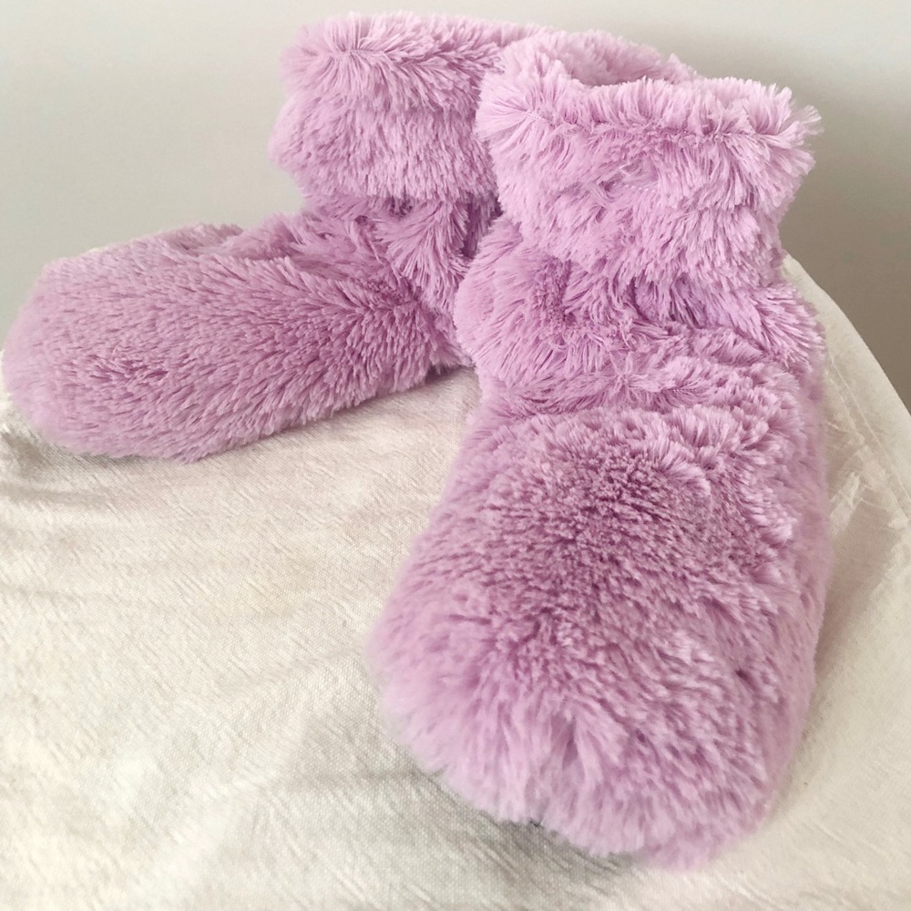 Brand New Intelex Warmies Slippers microwave heated